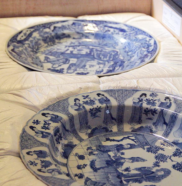 Conditionnement d'oeuvres / © Musée de la Compagnie des Indes, Ville de Lorient